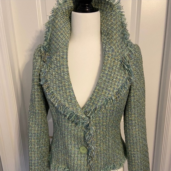 Pastel tweed look blazer - Picture 1 of 7